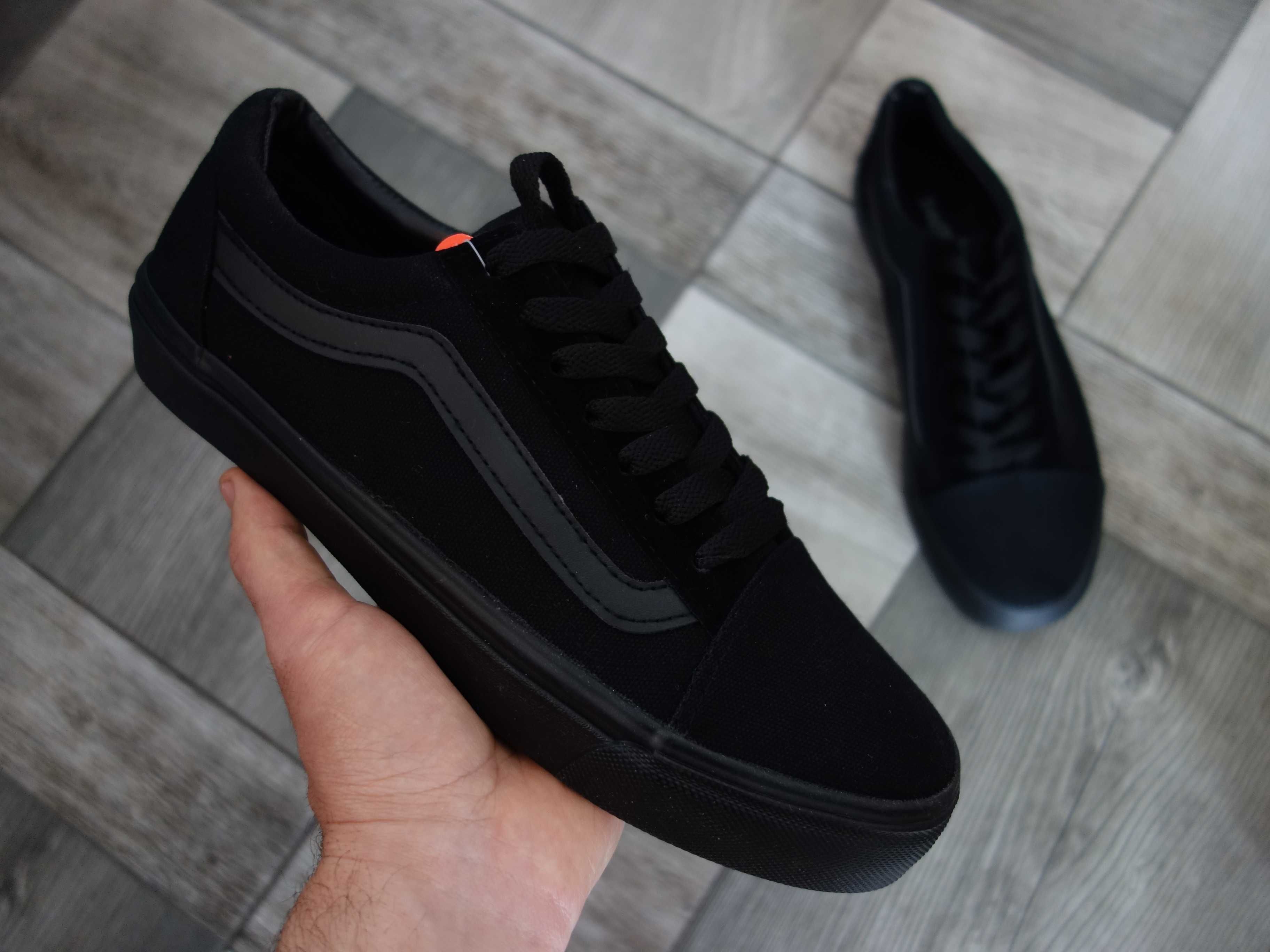Кросівки кеди VANS чорні сліпони ванс old skool кроссовки кеды 35-46