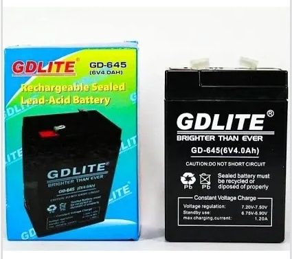 Акумулятор аккумулятор gdlite 6v 4Ah ukc 6в 4а 12в 7А для ваг весов ..
