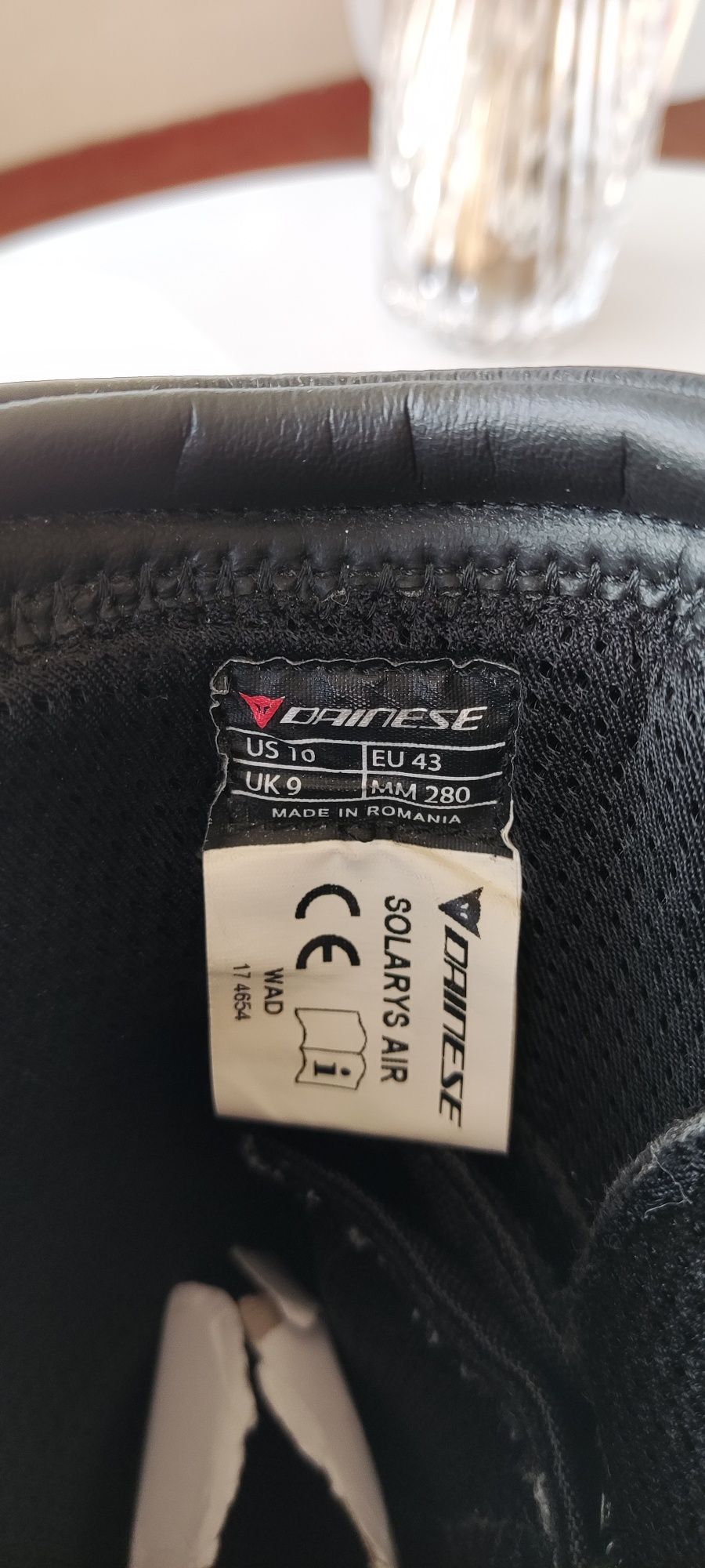 Botas motard de verão DAINESE, 43.