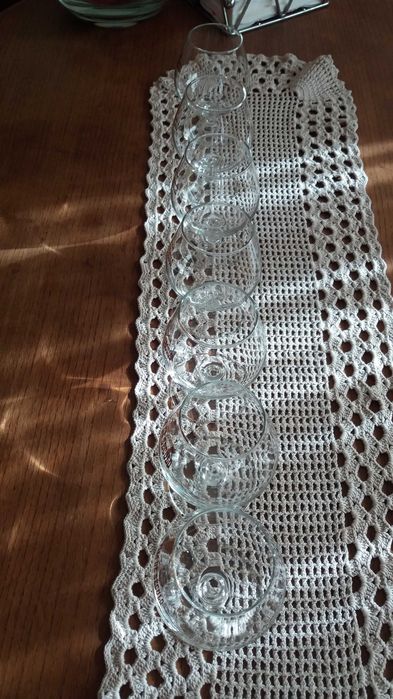 Copos  de aguardente em vidro de qualidade Novos