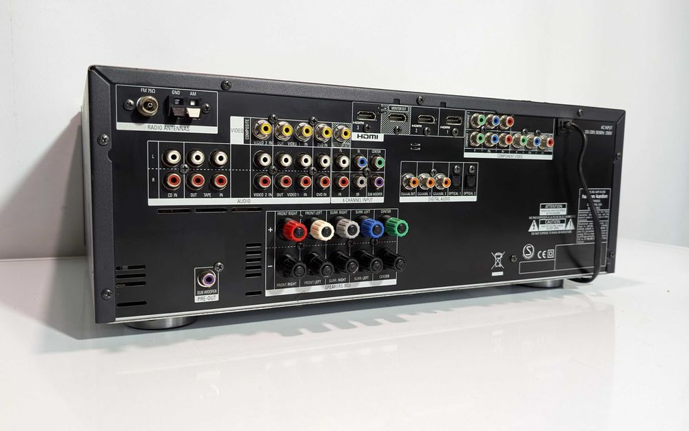 5.1 Ресивер Harman Kardon AVR 141, має 80 Вт/канал/HDMI/ЦАП/Dolby/DTS
