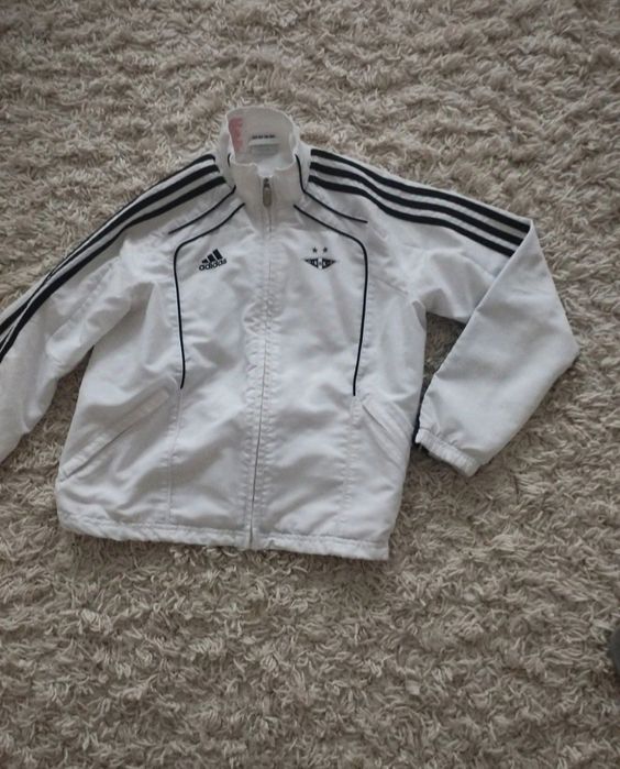 Kurtka biała adidas