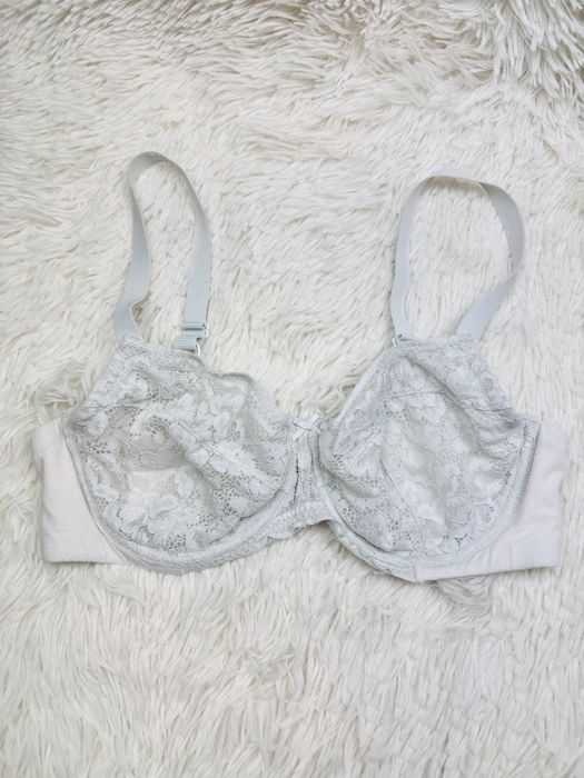 Biustonosz miękki fiszbiny 85C biały Dunnes