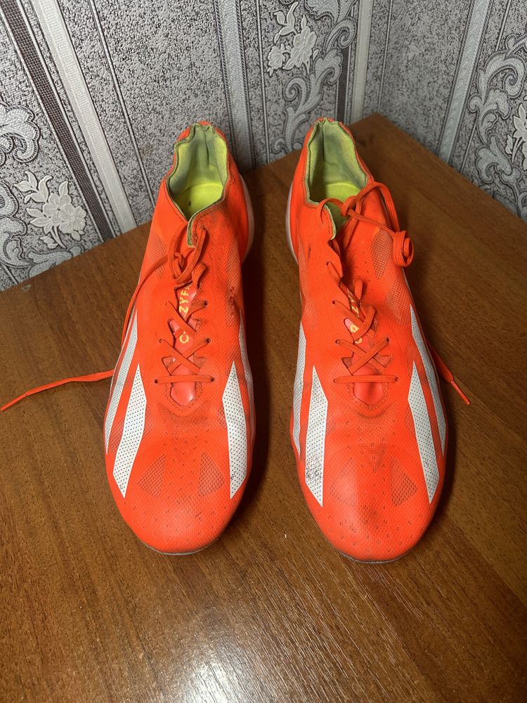 Оригінал! Професійні копочки Adidas X Crazyfast+ FG,розмір47 1/3 (30,5