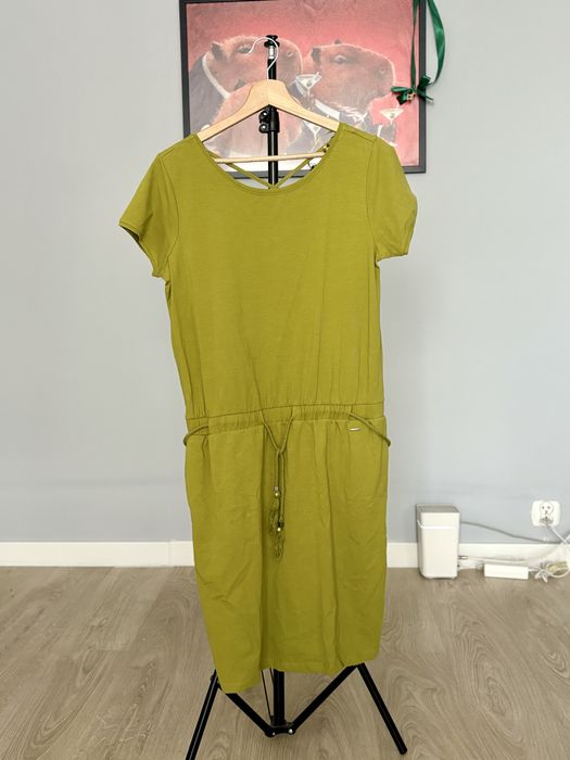 Sukienka zielona seledynowa