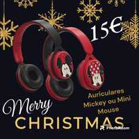 Auriculares Bluetooth Mickey ou Mini Mouse