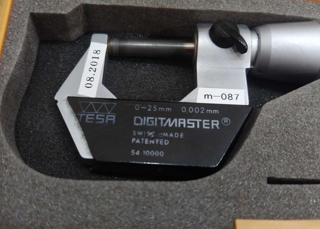 Mikrometr Mikromierz TESA Digitmaster 0-25mm 0,002