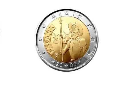 Espanha comemorativas de 2 euros ou 2,00 ver descrição