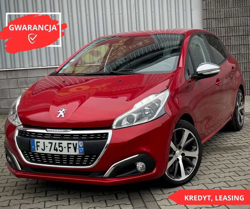 Peugeot 208 Lift 2019r, jak NOWY, 40tys KM Przebieg, Bogata Wersja Allure,Opłacony