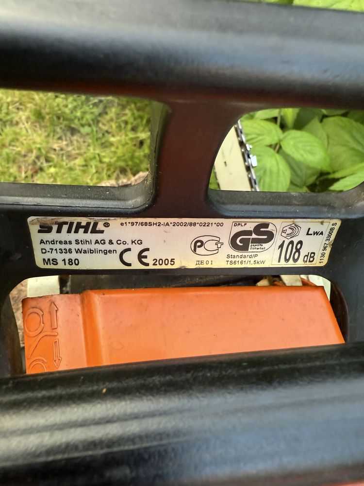 Pilarka spalinowa Stihl MS 180 - do naprawy