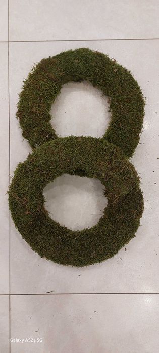 Wianuszki z mchu naturalne