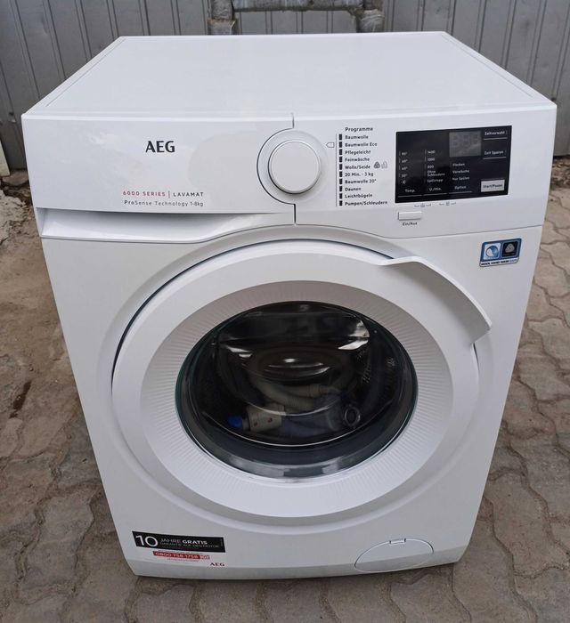 Пральна машина AEG L6FB54488 8кг 1400 об А+++ 6000 Series ProSense