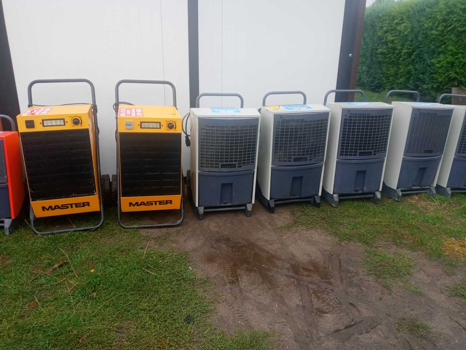 Osuszacz,nagrzewnica, glebogryzarka,łuparka,zagęszczarka, WYNAJEM