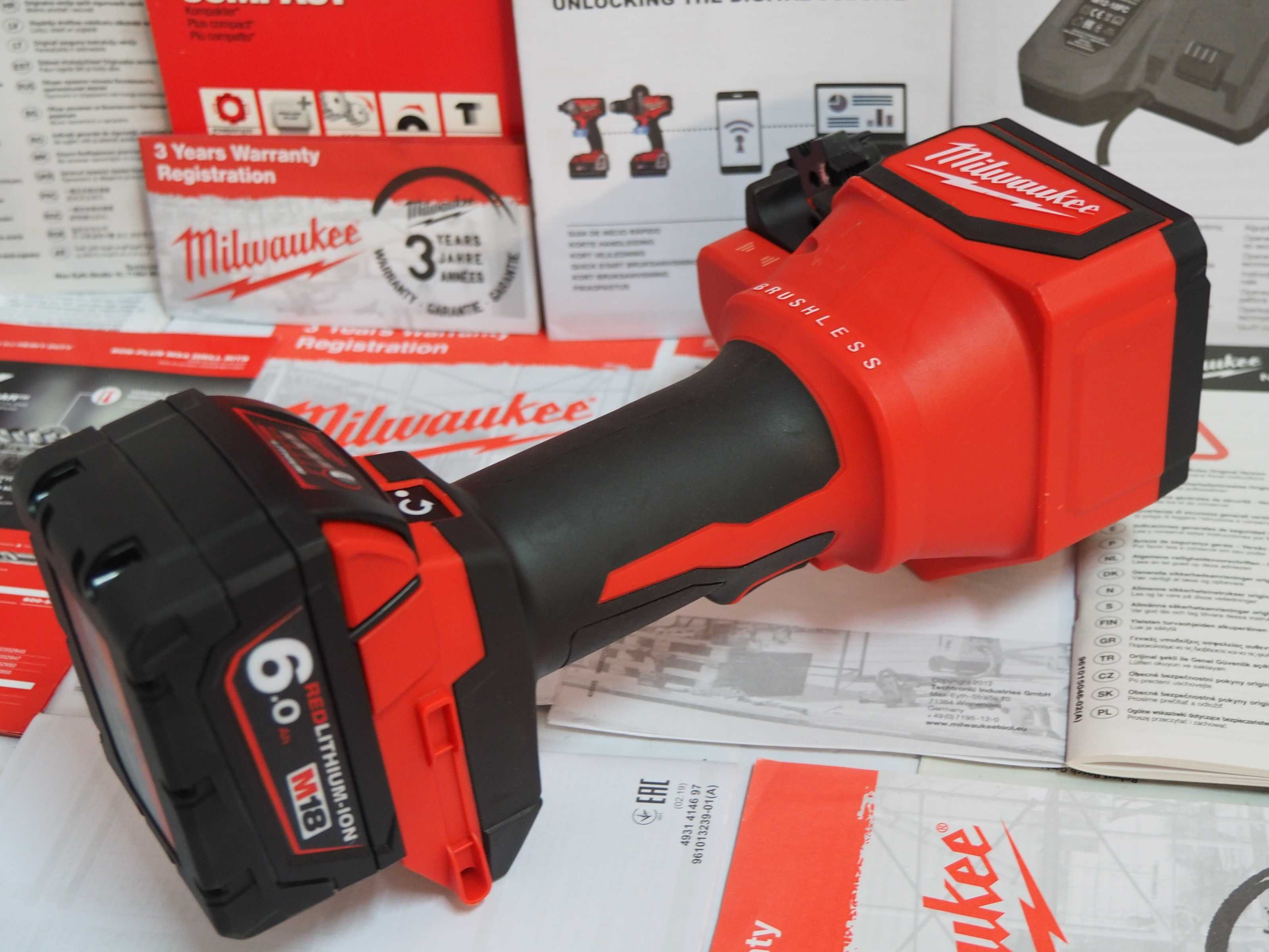 Obcinarka prety gwintowane MILWAUKEE M18 BLTRC akumulator 18v 6Ah