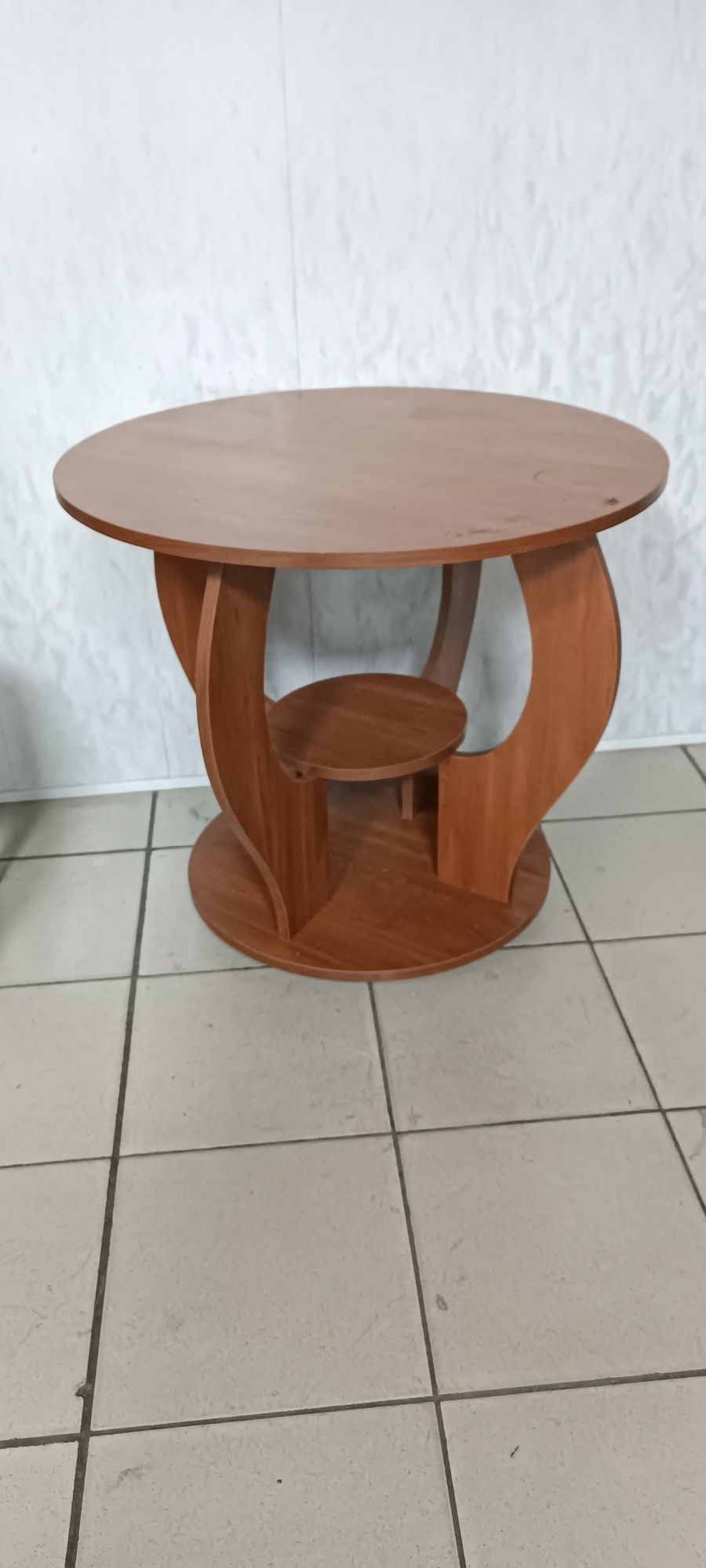 Стіл журнальний круглий