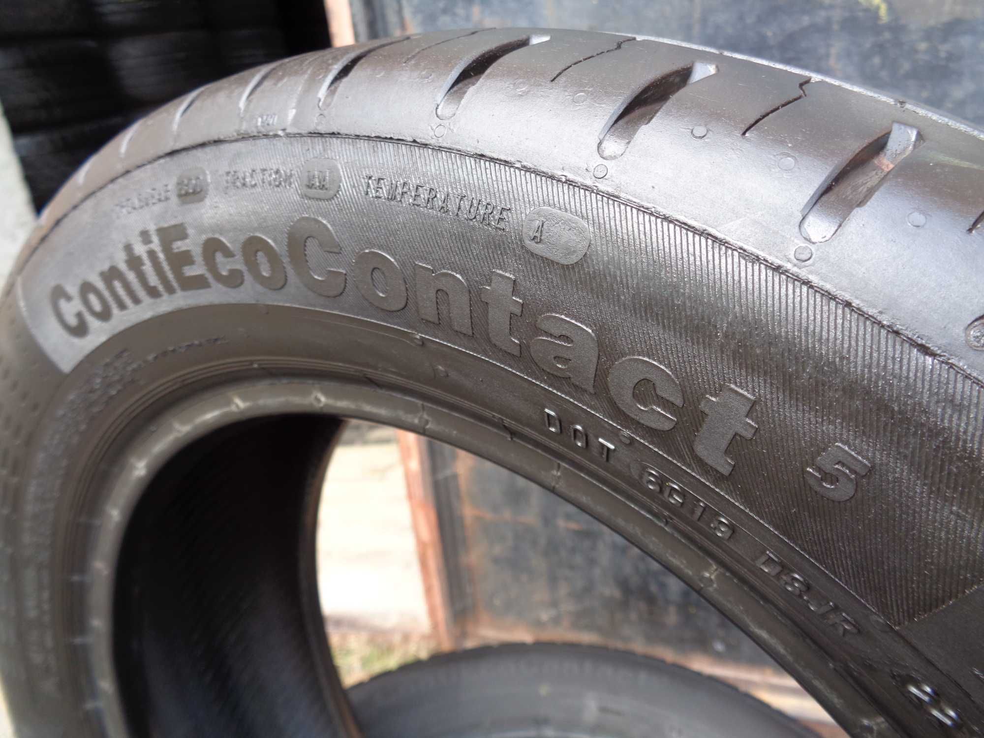 Continental Conti Eco Contact 5 195/55r16 4шт, 7мм, ЛЕТО из Германии