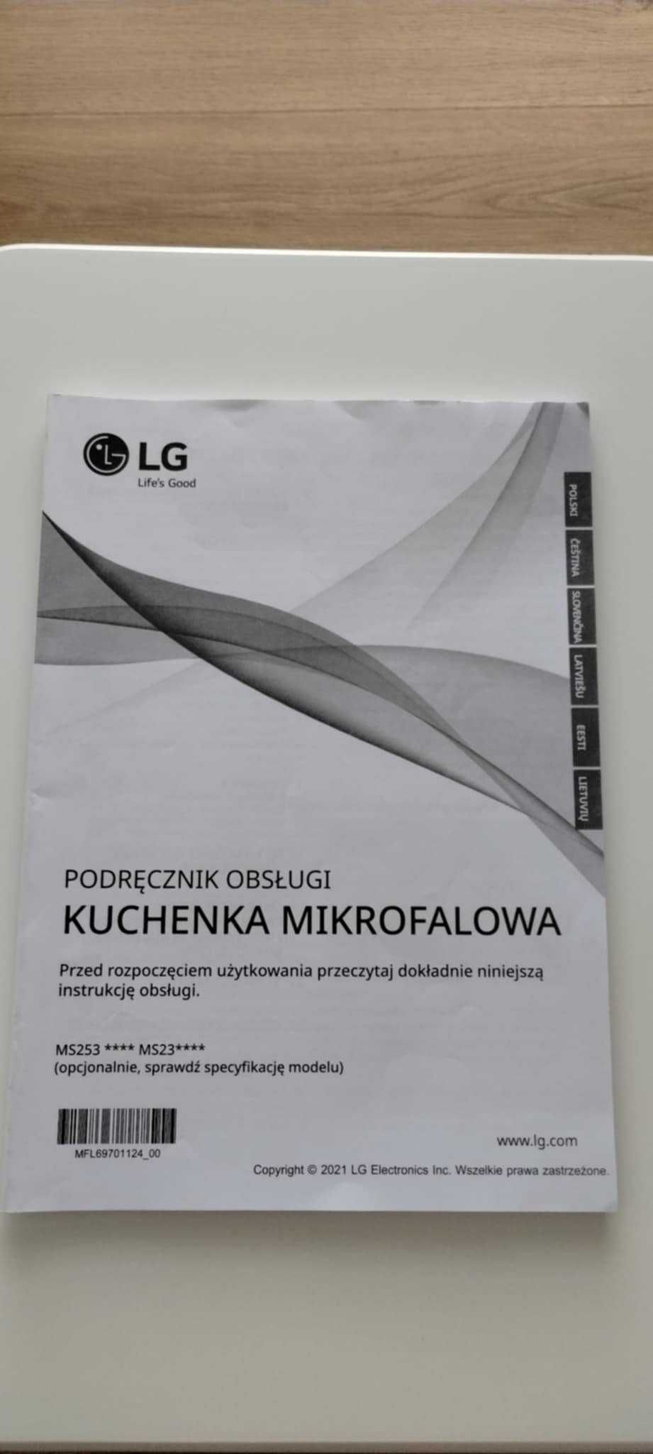 Kuchenka mikrofalowa LG MS2535GIB
