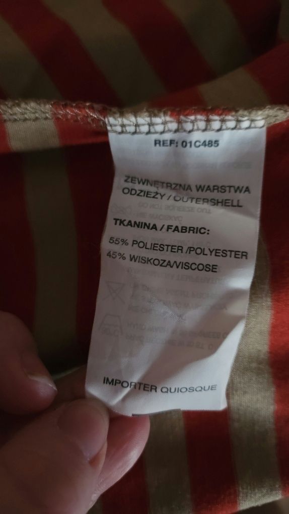 Sukienka damska w paski