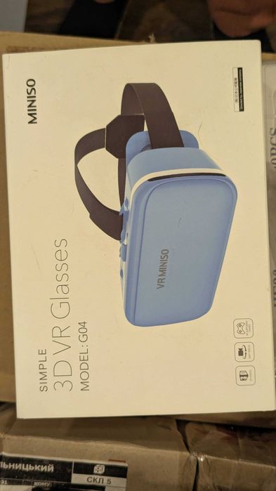 3d vr glasses окуляри Miniso