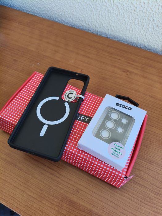 Capa + protetores de câmara Samsung Galaxy S25 ultra