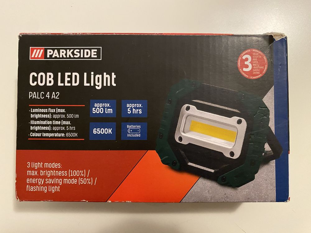 Світлодіодний прожектор Parkside PALC 4 A2