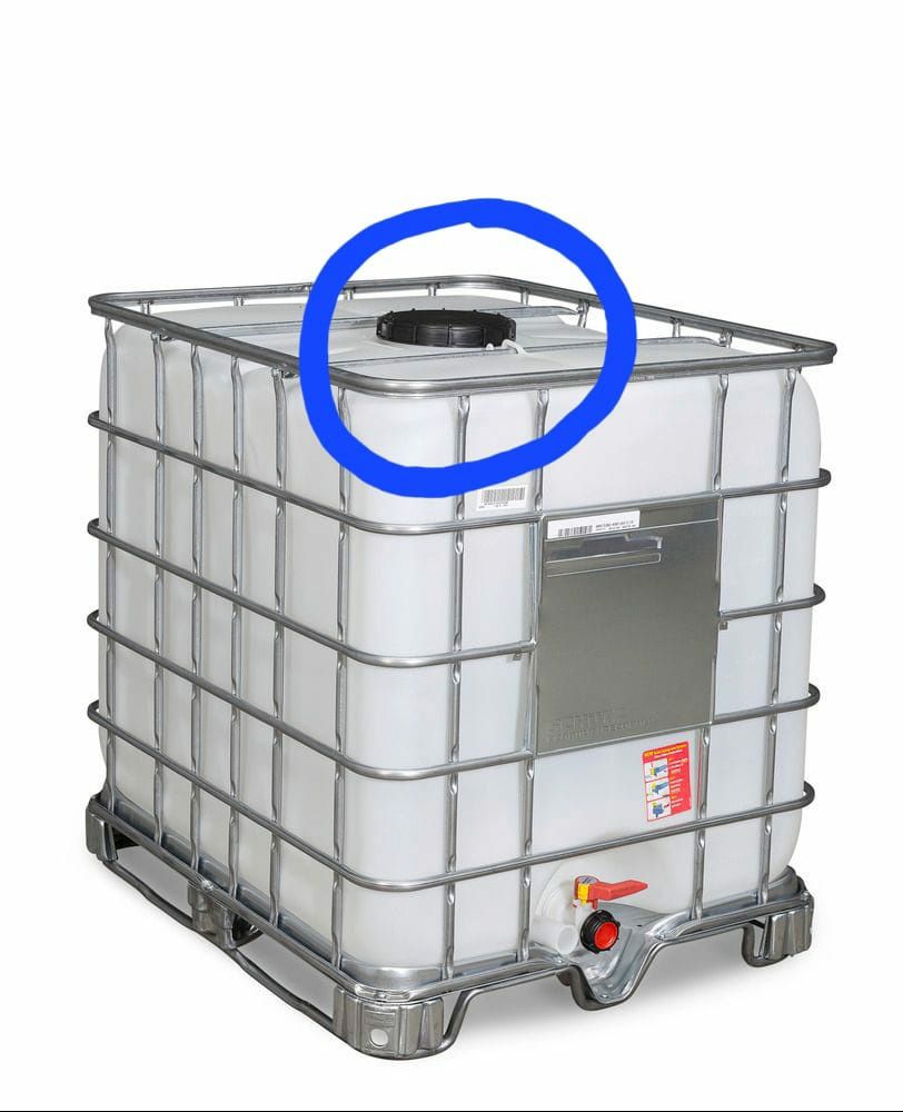 Tampa depósito/contentor/ tanque IBC 1000 litros