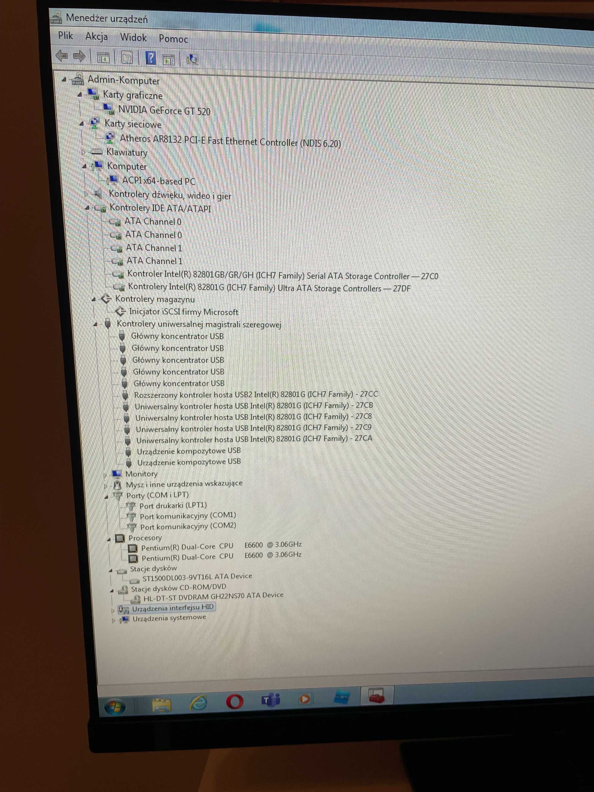 Komputer Qoltec Intel Pentium Dual-Core E6600 3,06GHz NVIDIAGeForce520