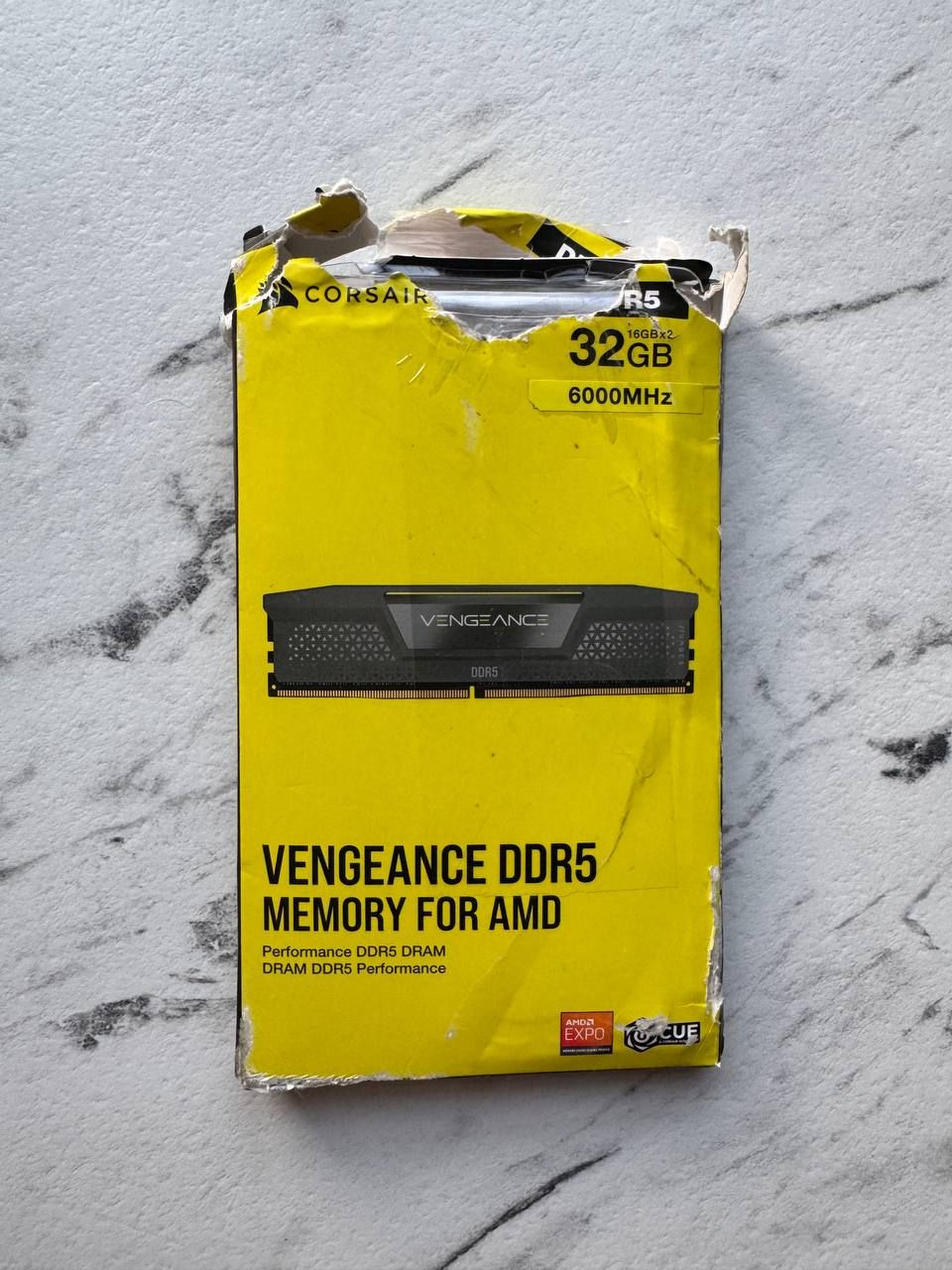 Оперативна памʼять Corsair VENGEANCE DDR5 2×16GB 6000MHz CL36 EXPO