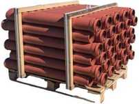 Rura kanalizacyjna PCV 110x1000x3,2 sn8 lita paleta 60 mb - rura pcv