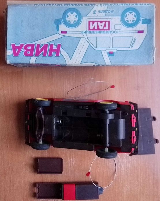 игрушка нива радиоуправляемая хартрон ссср