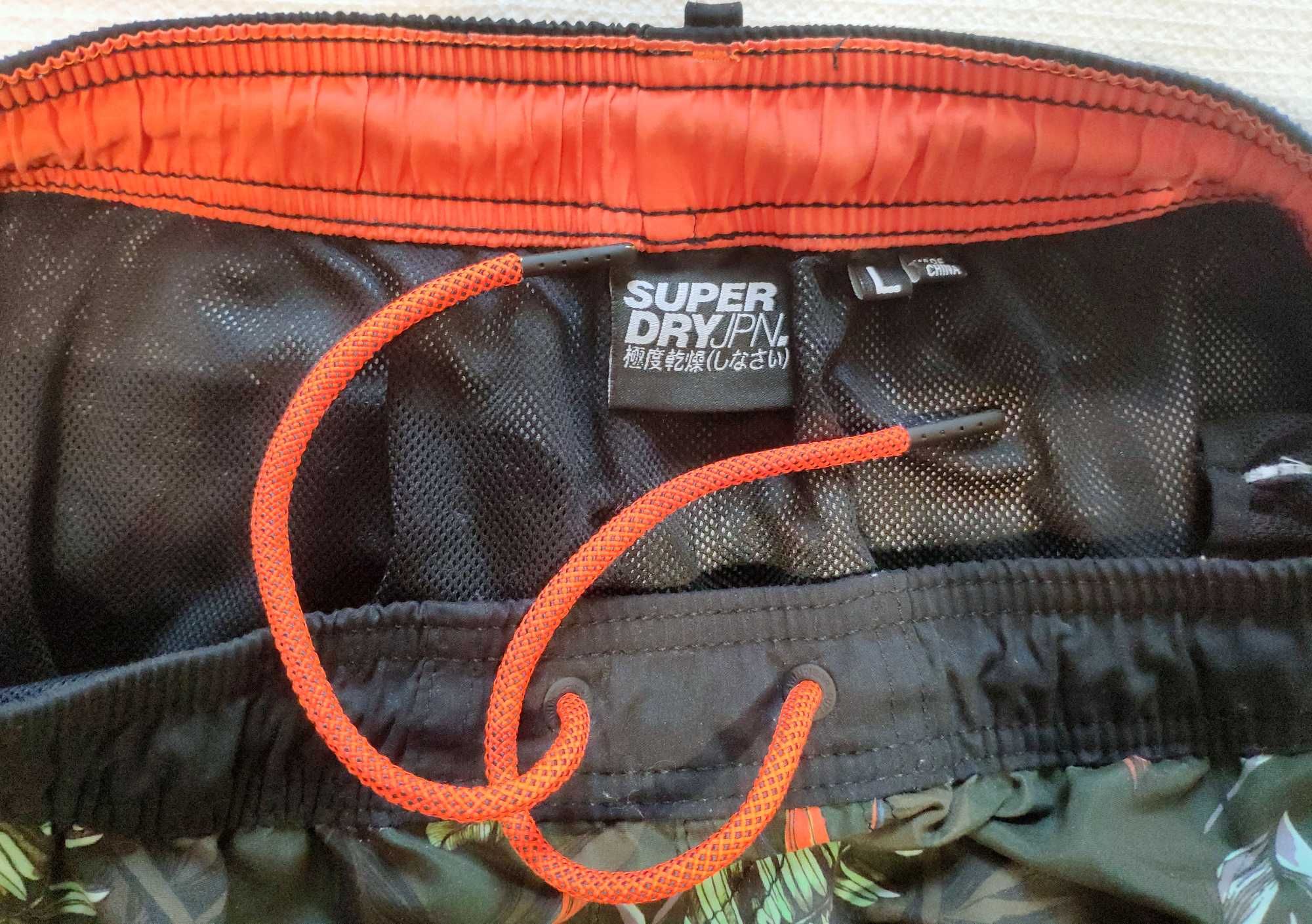 spodenki SUPERDRY Premium szorty kąpielowe Echo Racer # L