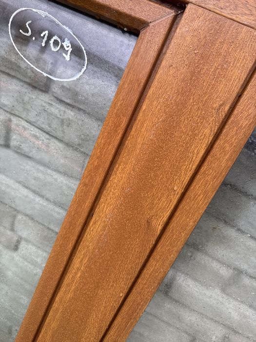 1x okno plastikowe zloty dab 177x143 (rozwierno uchylne, demontaz zlot