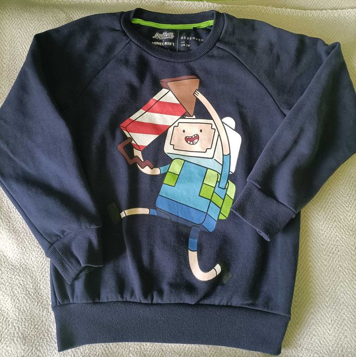 Bluza Reserved Minecraft chłopiec 128