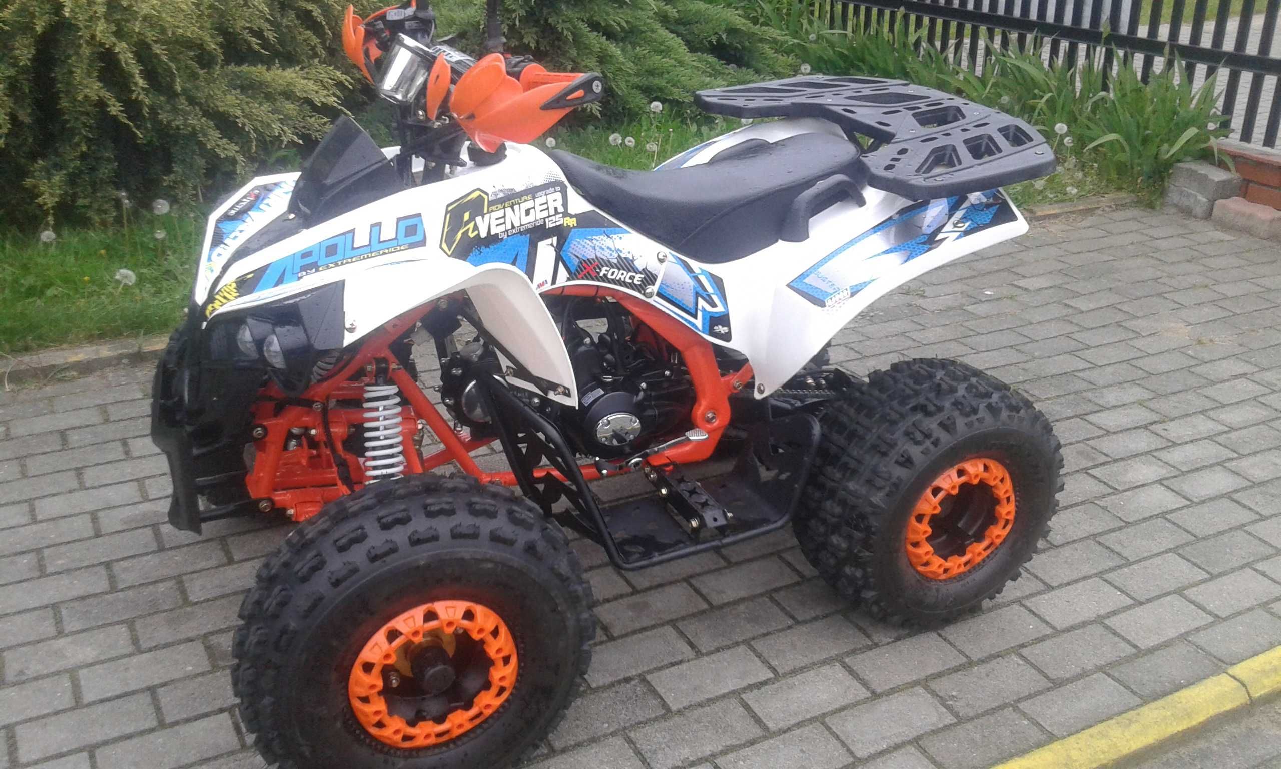 XTR Apollo AVENGER 125cc Nowy 8 cali nitro raptor lt ltz