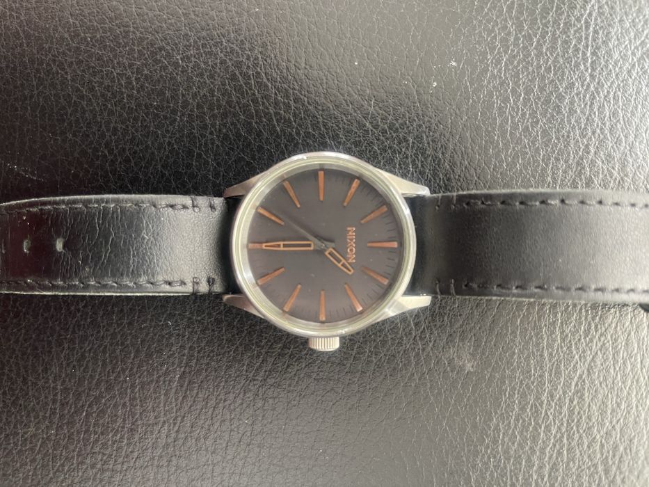 Relógio Nixon the sentry 36 rose gold