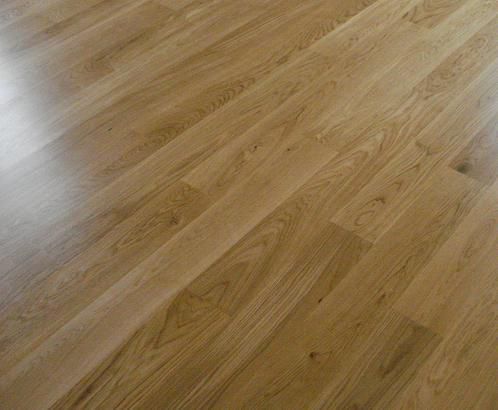 Parkiet dąb lity lakierowany fazowany 16x70x300mm