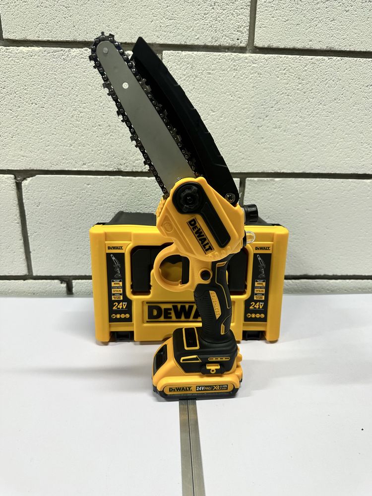 Акумуляторна міні пила dewalt dcm 160n змазка цепка