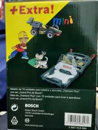 Pack 70 acessórios + set “Grand Prix” da Bosch mini