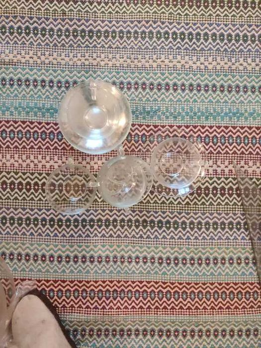 Conjunto 7 chávena de chá + pratos Duralex