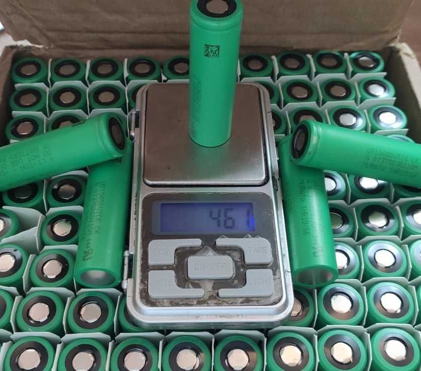 Новий високотоковий акумулятор 18650. Sony VTC6 3120mAh 3.7V 30A 2024р