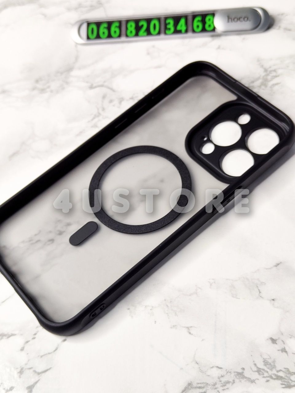 Чехол Matt Premium Magsafe на iPhone 15 Pro Max матовый чохол матовий