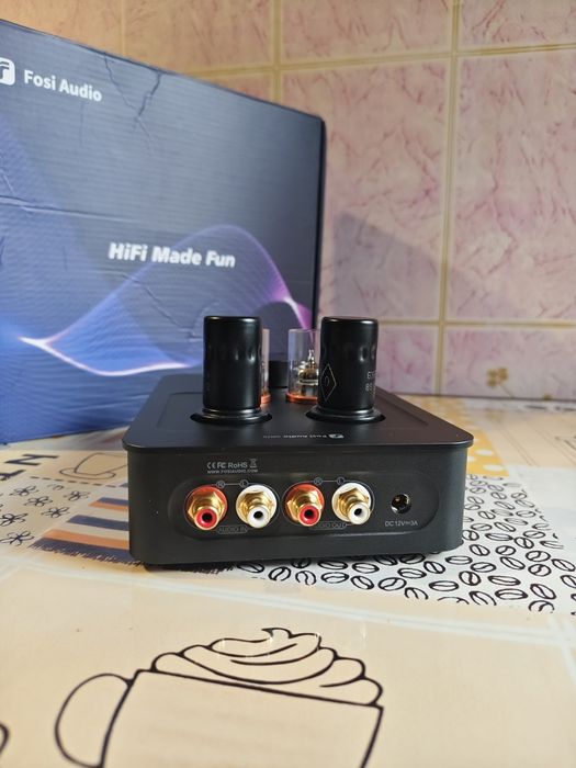 Fosi Audio GR70 - ламповый усилитель для наушников + ПОДАРОК 6 ЛАМП