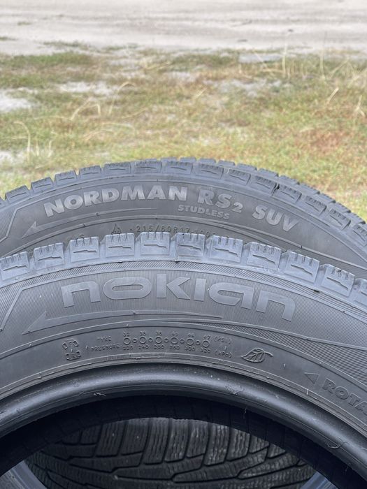 Гума зима NOKIAN NORDMAN rs2 215/60/17