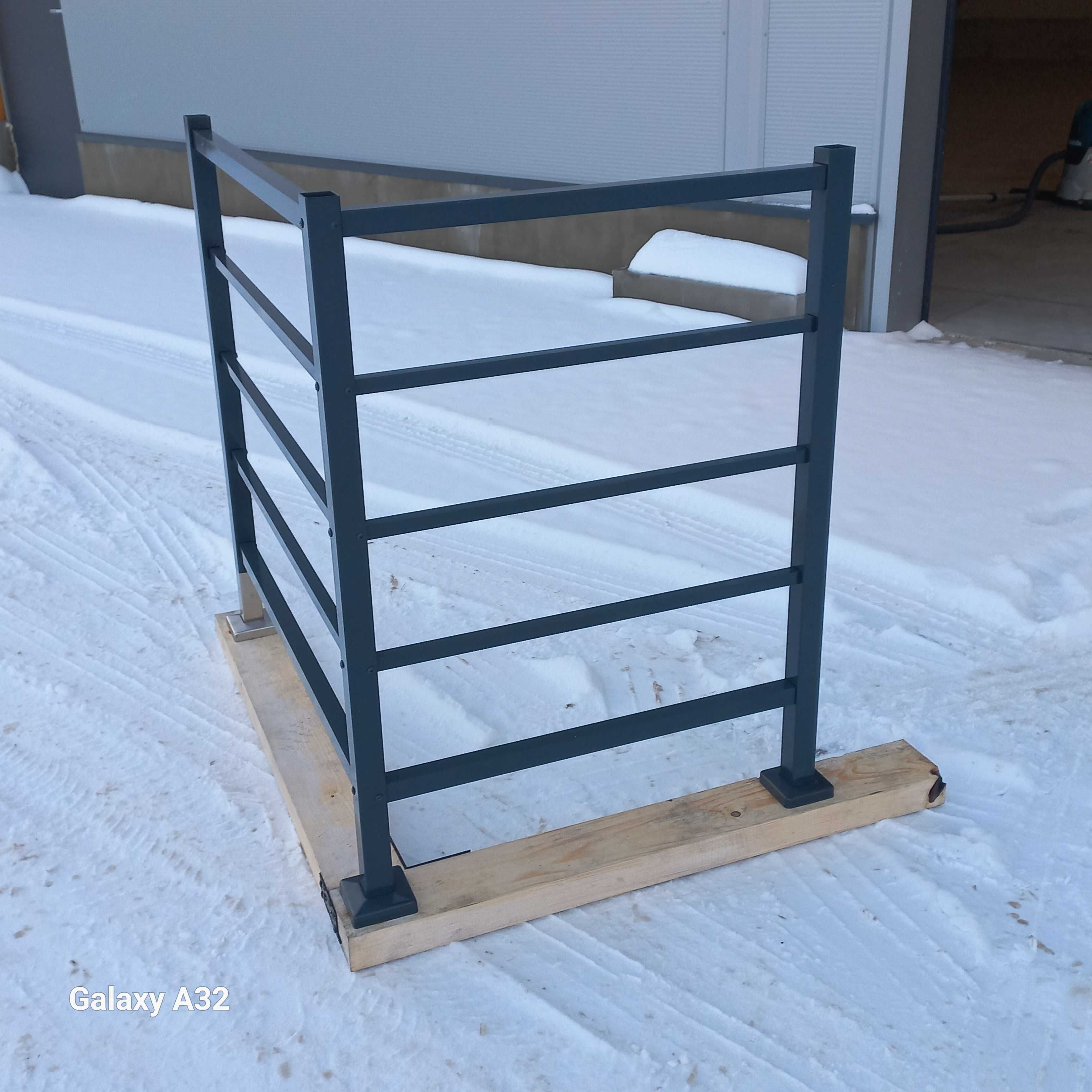 Balustrada balkonowa balustrady aluminiowe barierki stali nierdzewnej