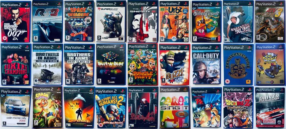 Диски для Sony PlayStation 2