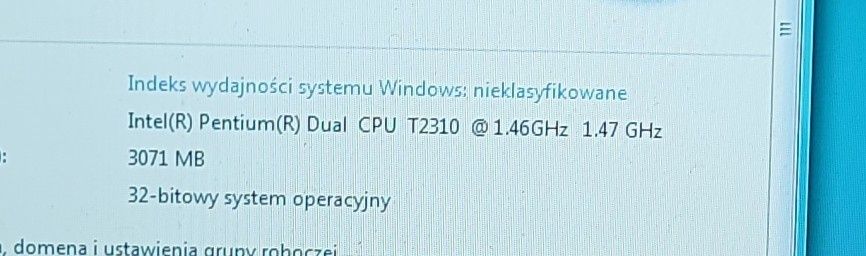 HP compaq 6820s. -  zadbany laptop poleasingowy