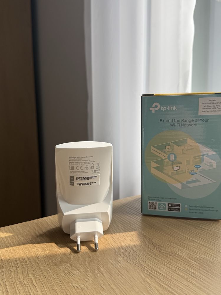 Wzmacniacz sygnału WiFi TP-Link TL-WA850RE (2.4 Ghz/802.11n/300 Mbps)