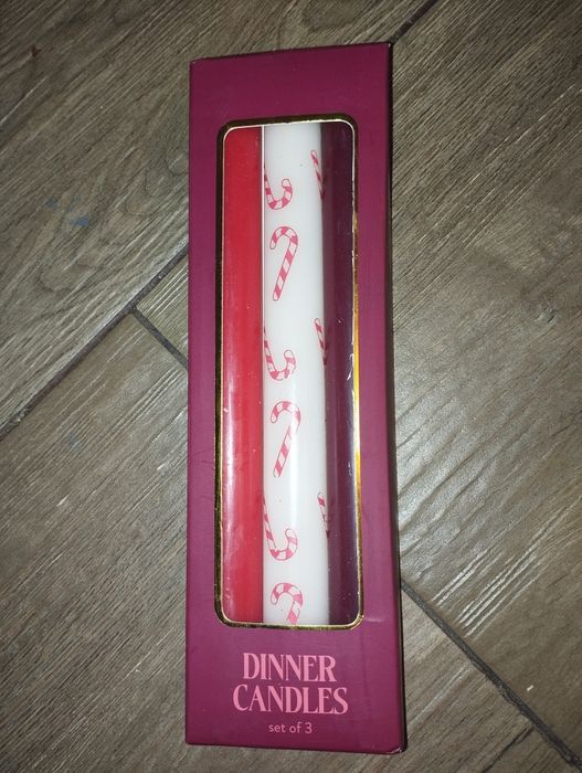 Świece stołowe 3 szt