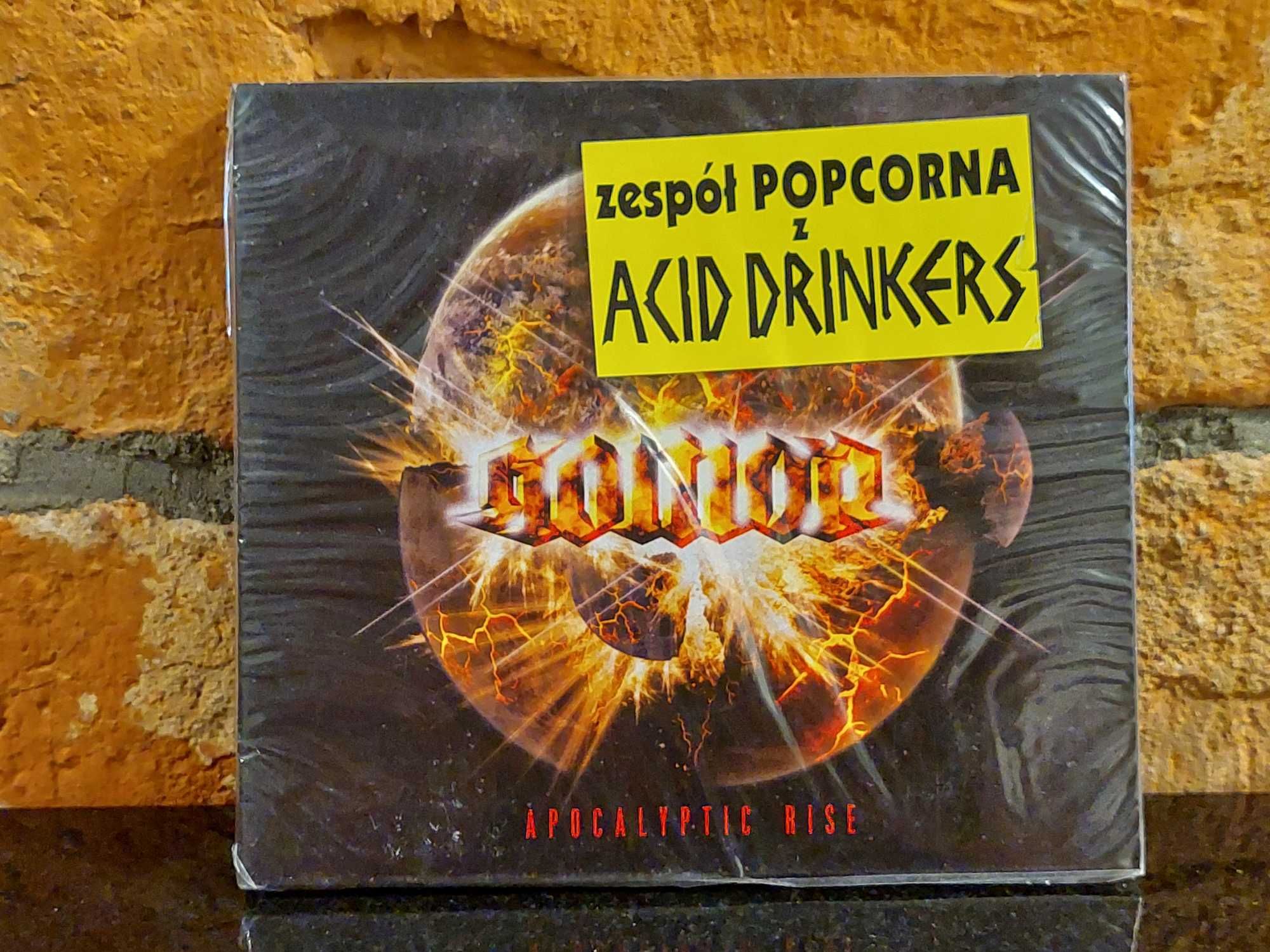 Płyta CD Gomor Apocalyptic Rise Popcorn z Acid Drinkers org Folia Nowa