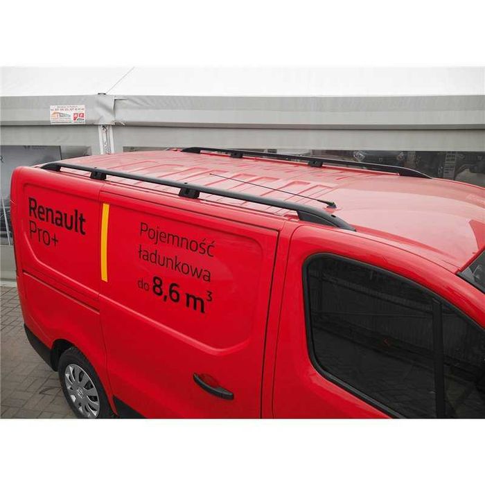 Relingi dachowe Renault Trafic Opel Vivaro long belki na dach 2 WZORY!